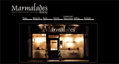Desktop Screenshot of marmaladesbistro.co.uk